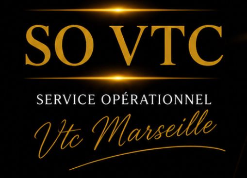 logo so vtc , chauffeur privé vtc Marseille , réservation rapide , service de transport